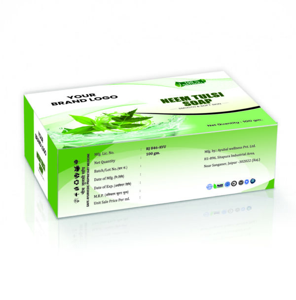 Neem Tulsi Soap - Image 2