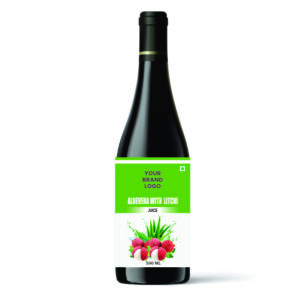 Aloe Vera with litchi Juice