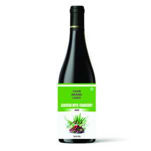 Aloevera with Cranberry Juice