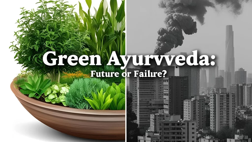 Ayurveda Manufacturing, Green Ayurveda Brands, Organic Herbal Products, Plastic Free Packaging in Ayurveda